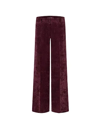 CAMBIO | Marlenehose AMELIE | dunkelrot